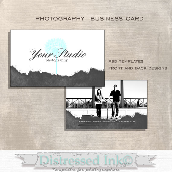Photography Business Card PSD Template