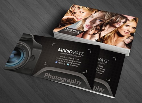 Photography Business Cards Examples