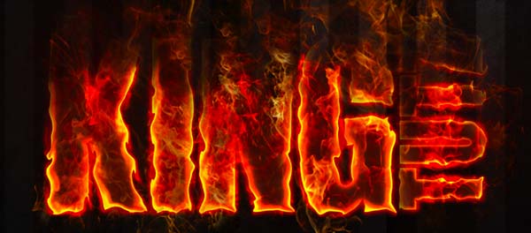 Photoshop Fire Effect