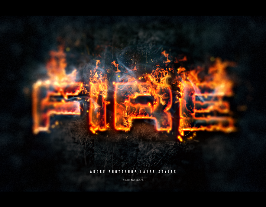 Photoshop Fire Text Styles Photoshop Fire Text Styles