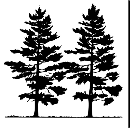 Pine Tree Silhouette Clip Art