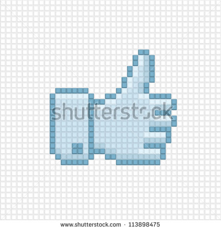 Pixel Art Thumbs Up