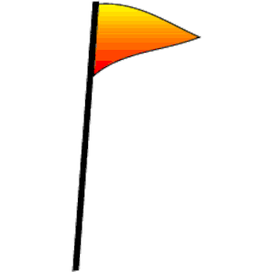 Plain Flag Clip Art