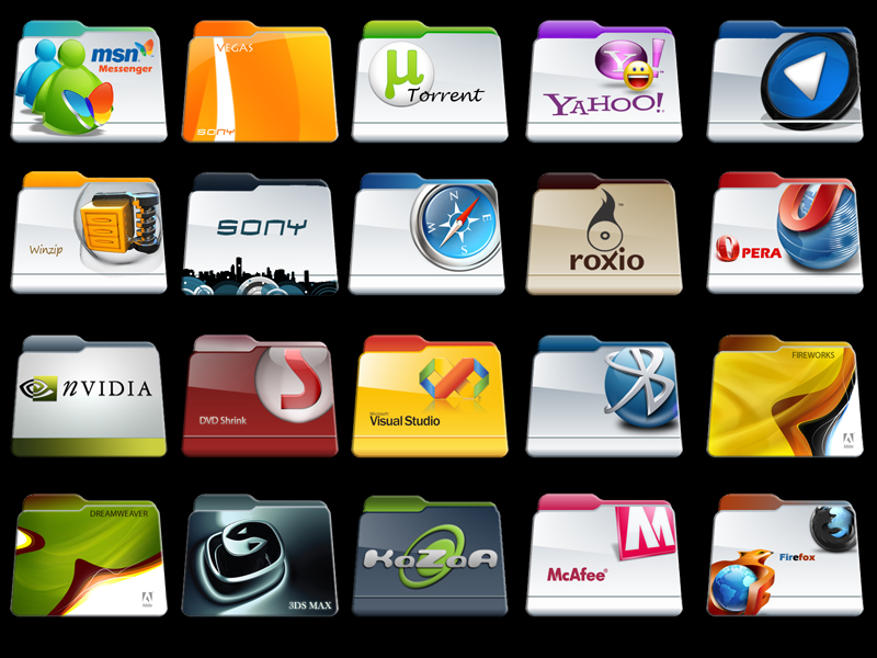 Program Files Folder Icons