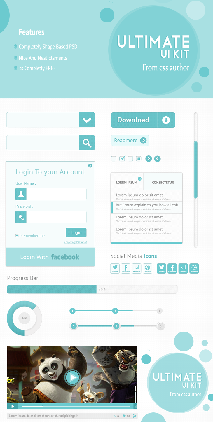 PSD UI Form Kit