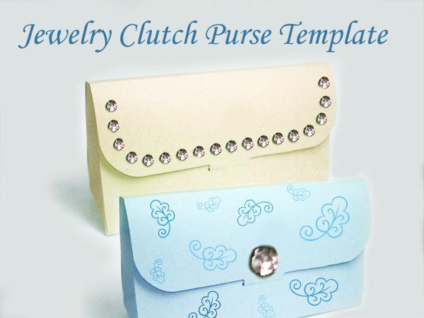 Purse Gift Bag Template