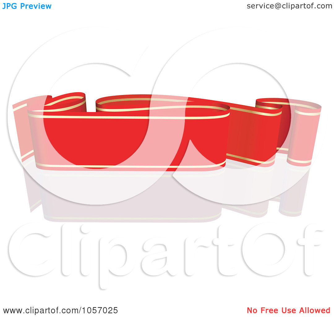 Red Ribbon Banner Clip Art