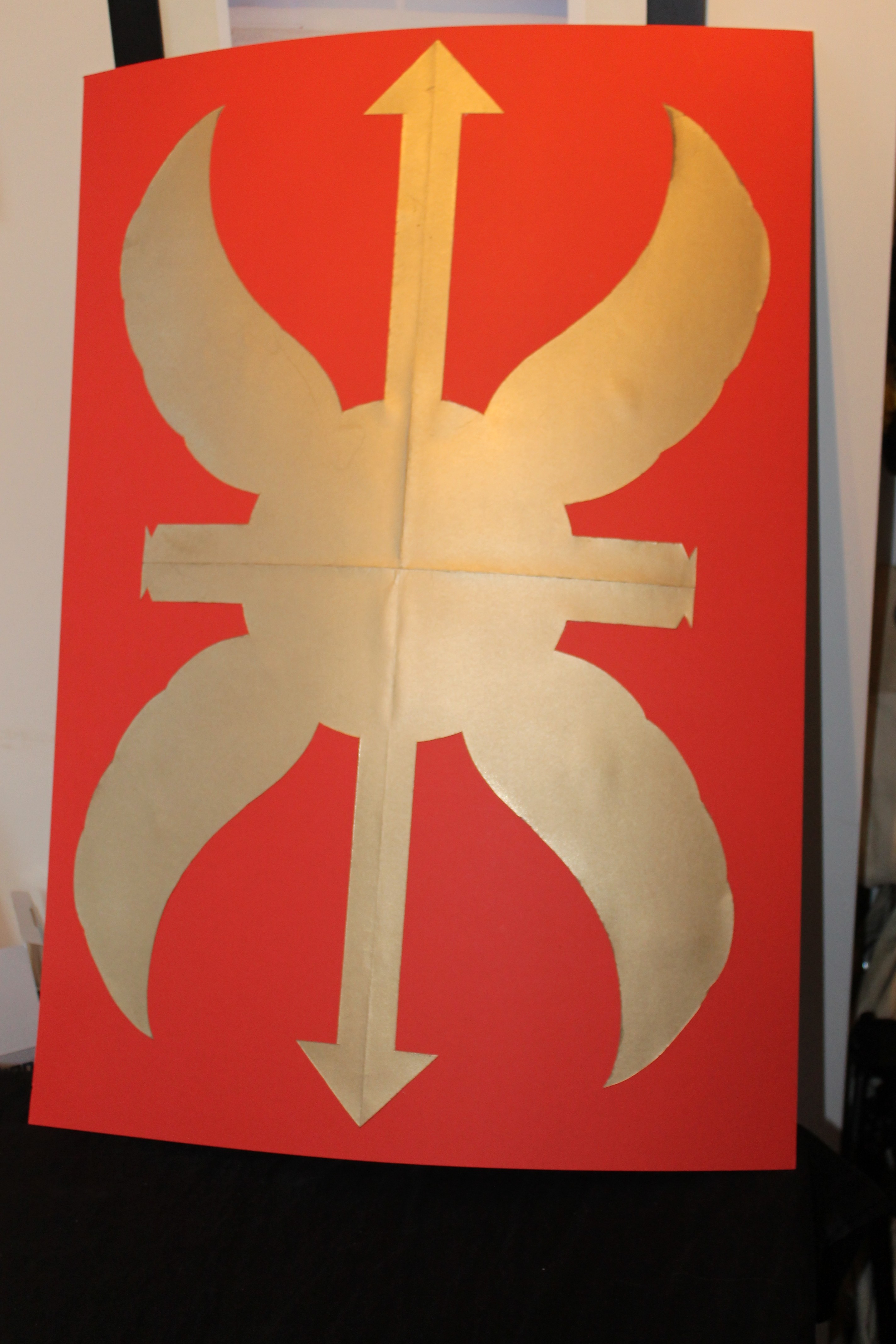 Roman Shield Design Template