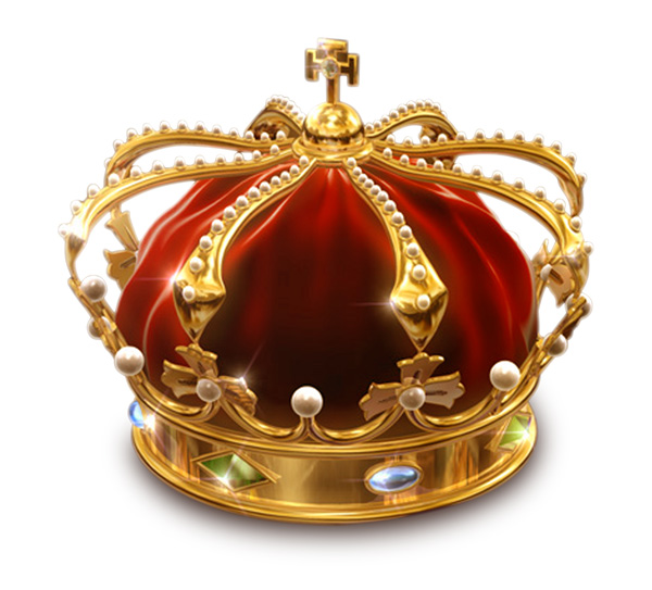 Royal King Crown Graphic