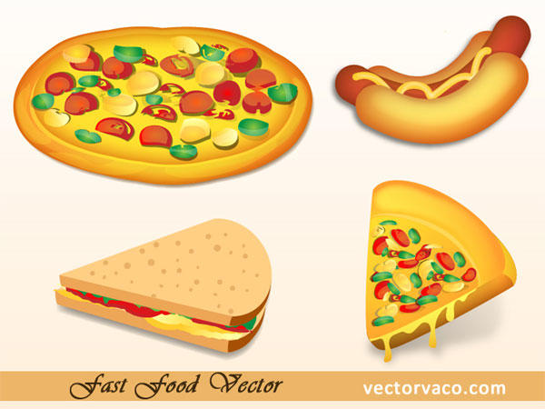 Sandwich Fast Food Vector Sandwich Fast Food Vector