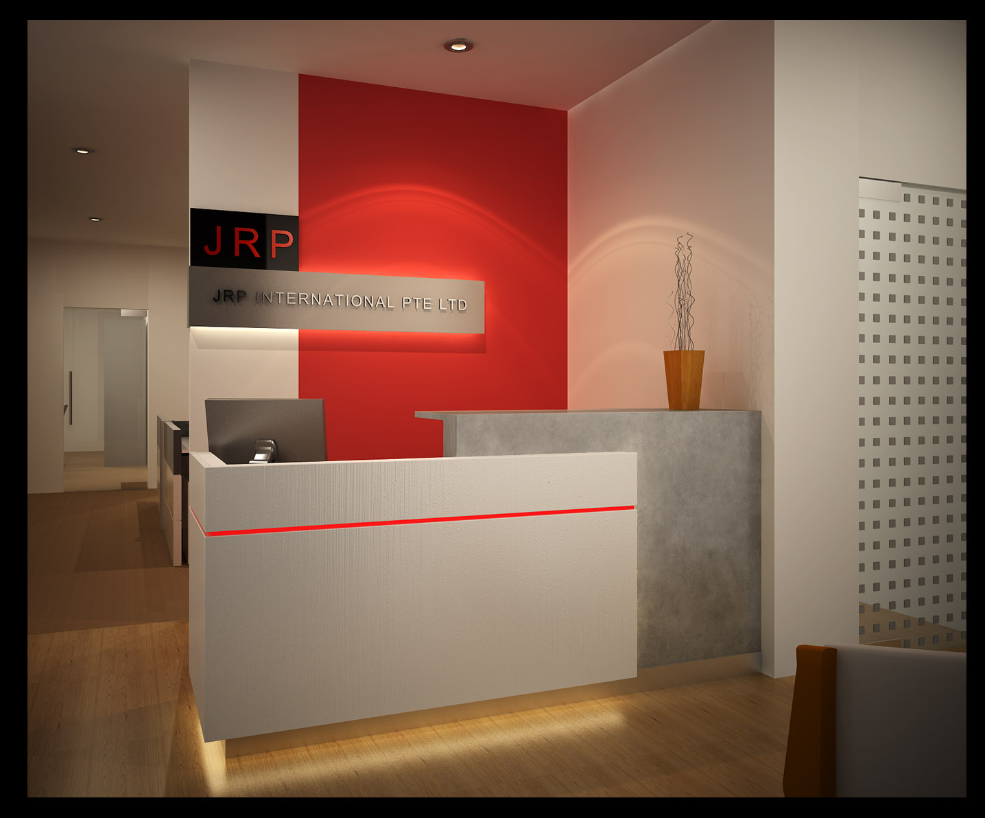 Small Office Reception Design Ideas