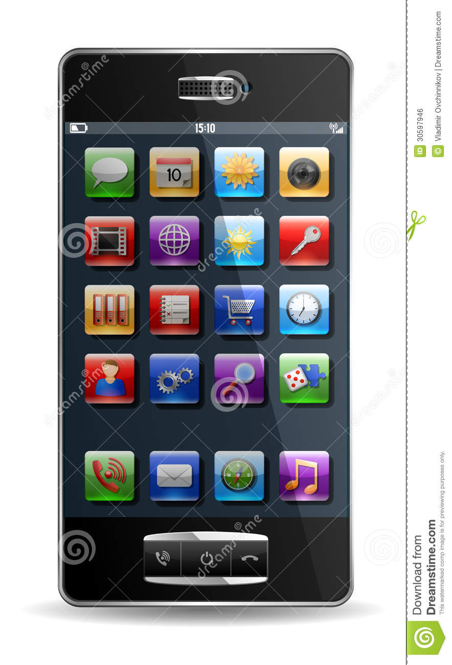 Smartphone Phone App Icon