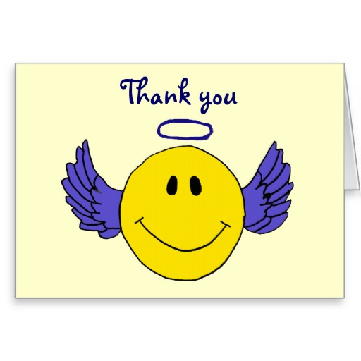 Smiley-Face Saying Thank You Smiley-Face Saying Thank You