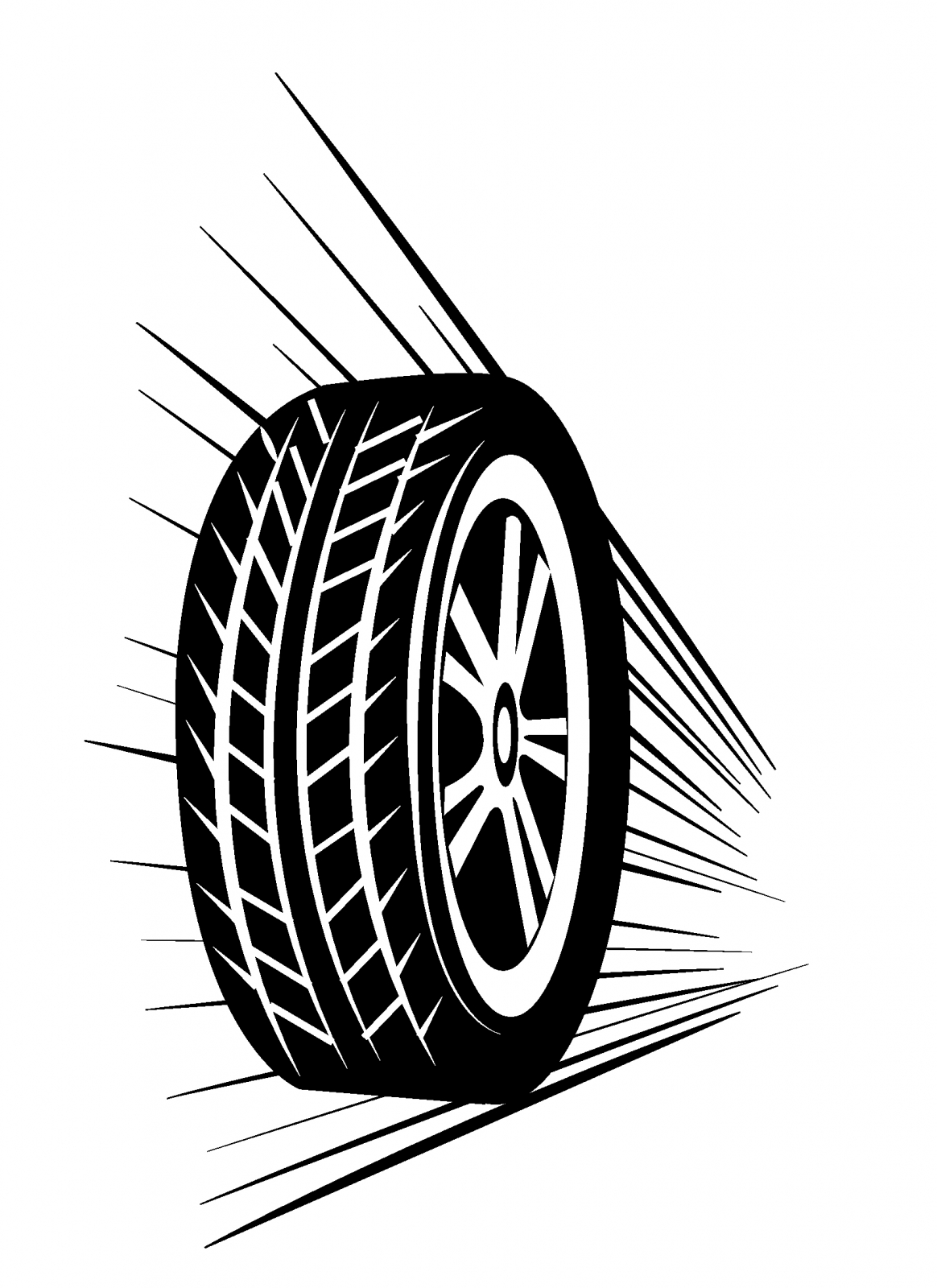 Car Wheel Vector Free