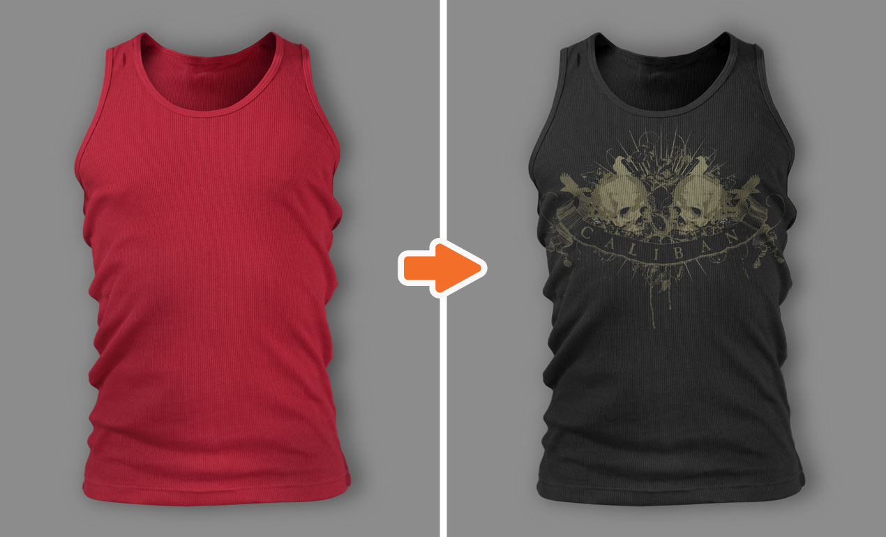 Tank Top Template PSD Tank Top Template PSD