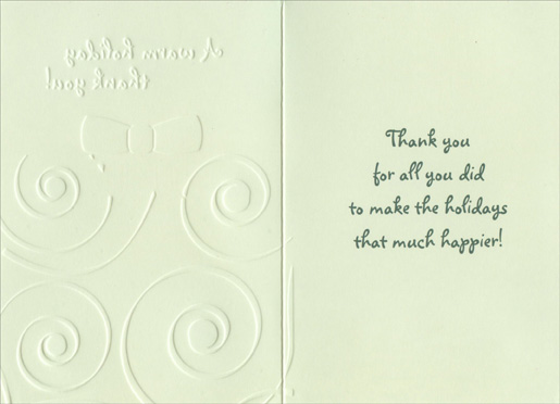Thank You Greeting Card