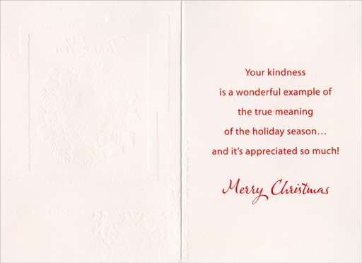 Thank You Notes Christmas Cards
