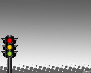 Traffic Light PowerPoint Template Free