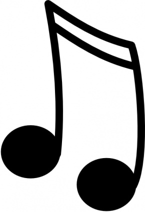 Transparent Music Notes Clip Art