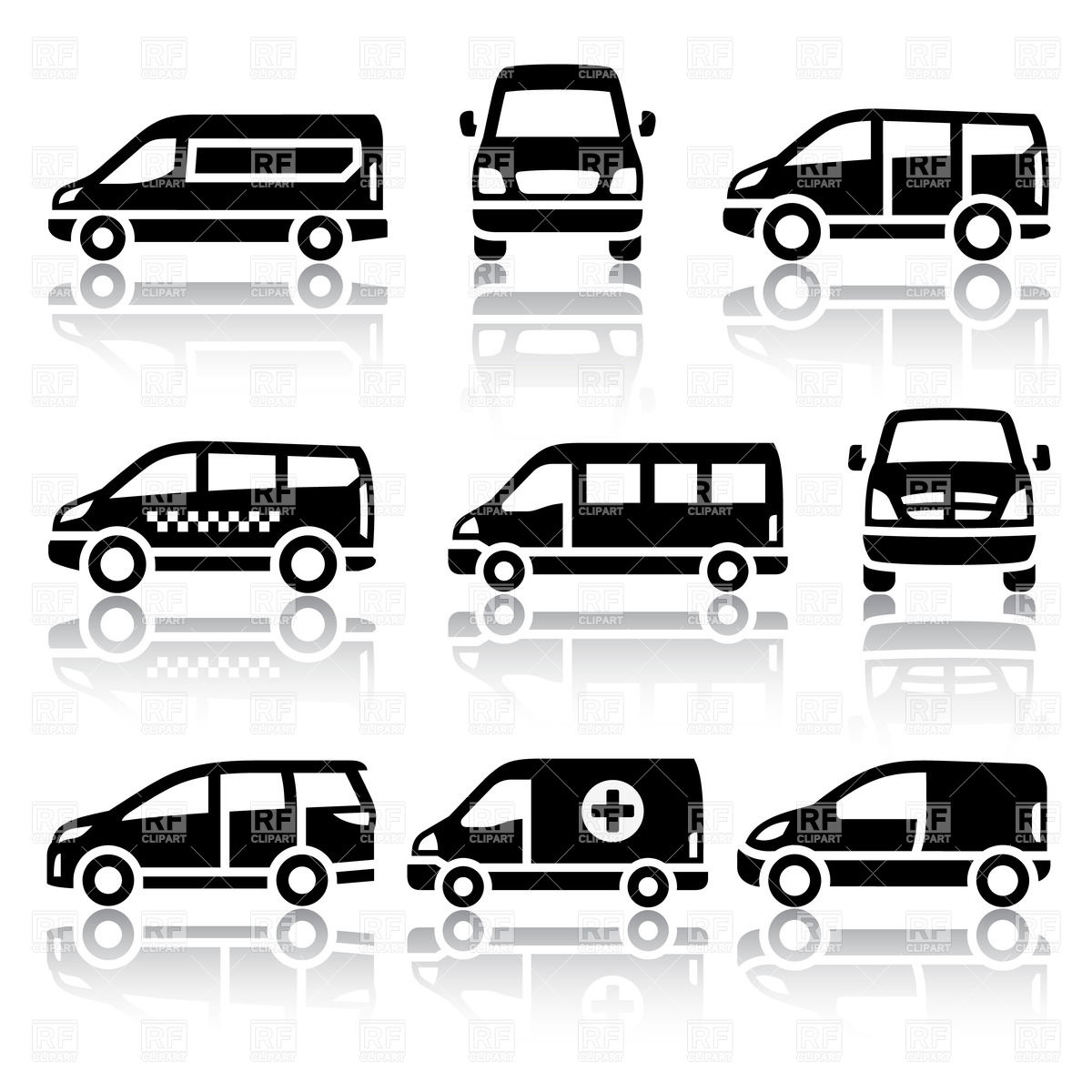 Transportation Van Clip Art Free