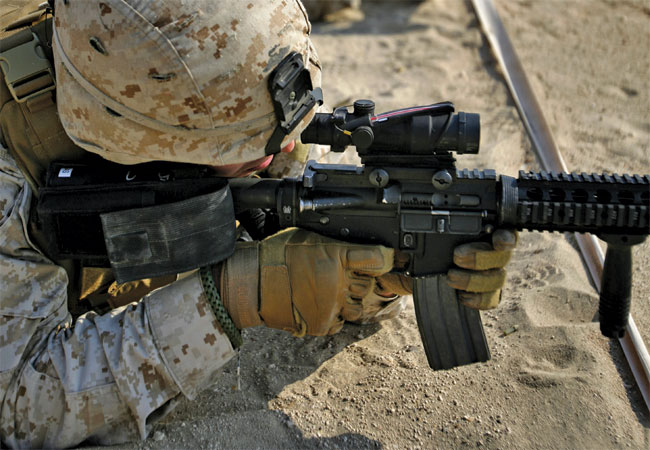 US Marines New Assault Rifles