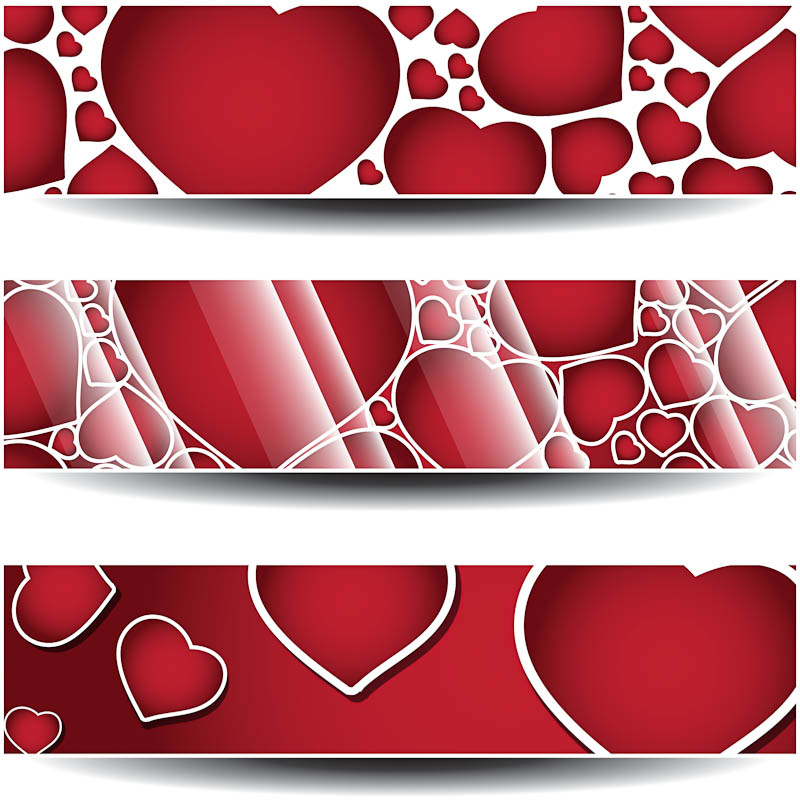 Valentine's Day Banner Clip Art