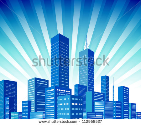 Vector City Skyscrapers