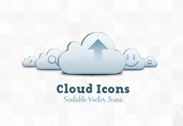 14 Cloud Services Icon Vector Images