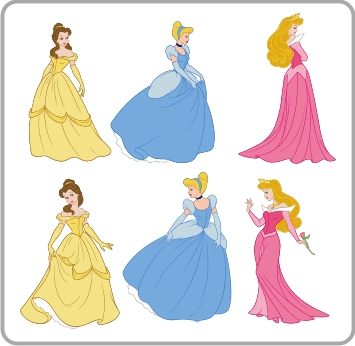 Vector Disney Princess SVG Files