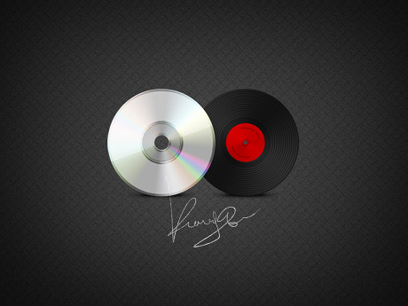 Vinyl Record Vector