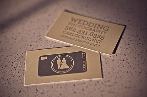 Wedding Photography Business Card