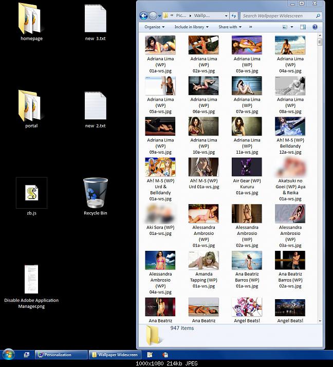 Windows 7 Desktop Icons Size Change