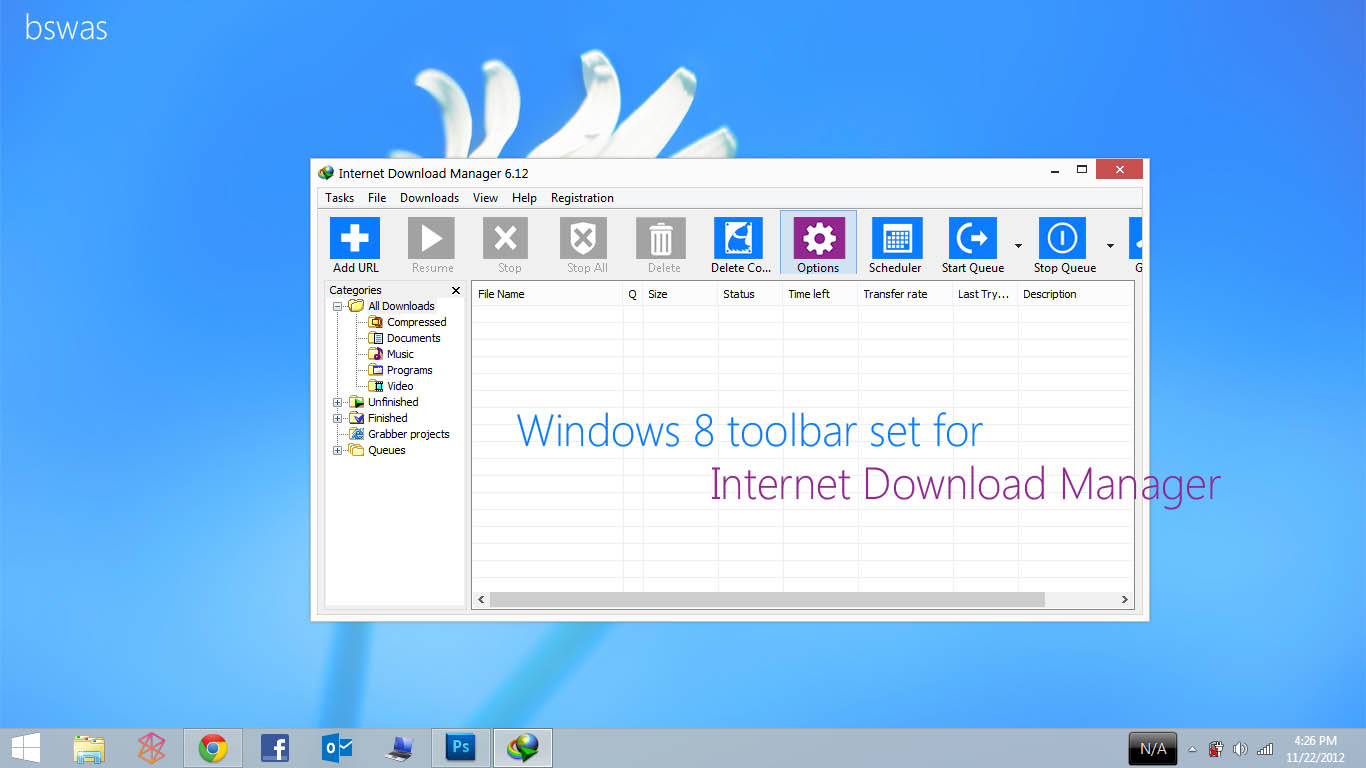 Windows 8 Toolbar Download Free