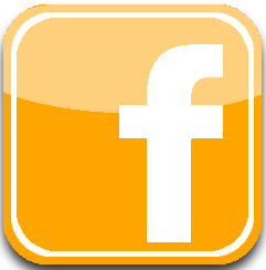 Yellow Facebook Icon