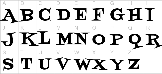 1950s Font Styles 1950s Font Styles