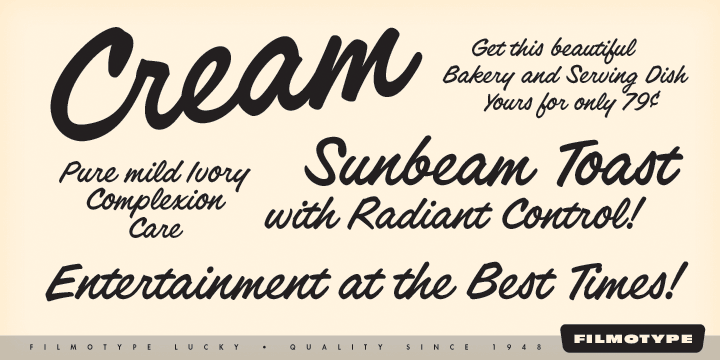 1950s Font 1950s Font