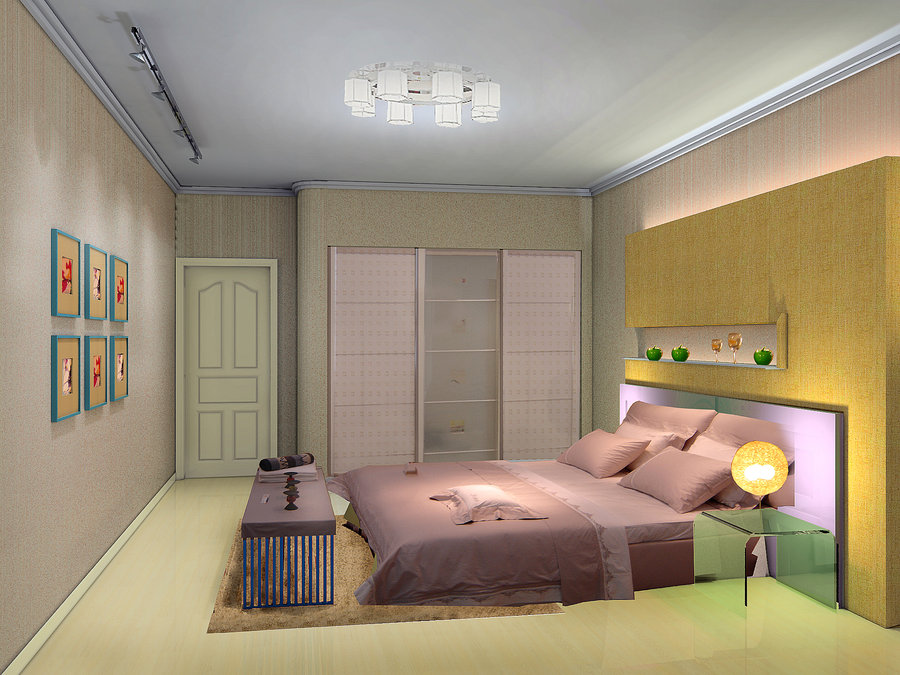 3D Interior Design Bedroom