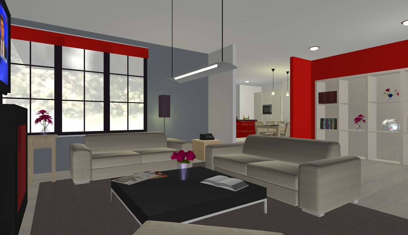 3D Interior Design Living Room