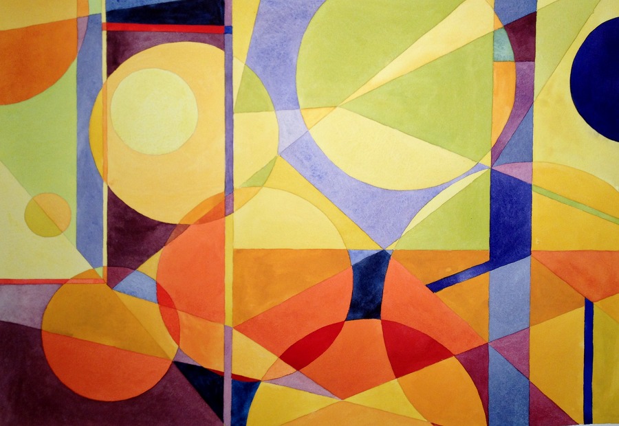 Abstract Art Geometric Shapes