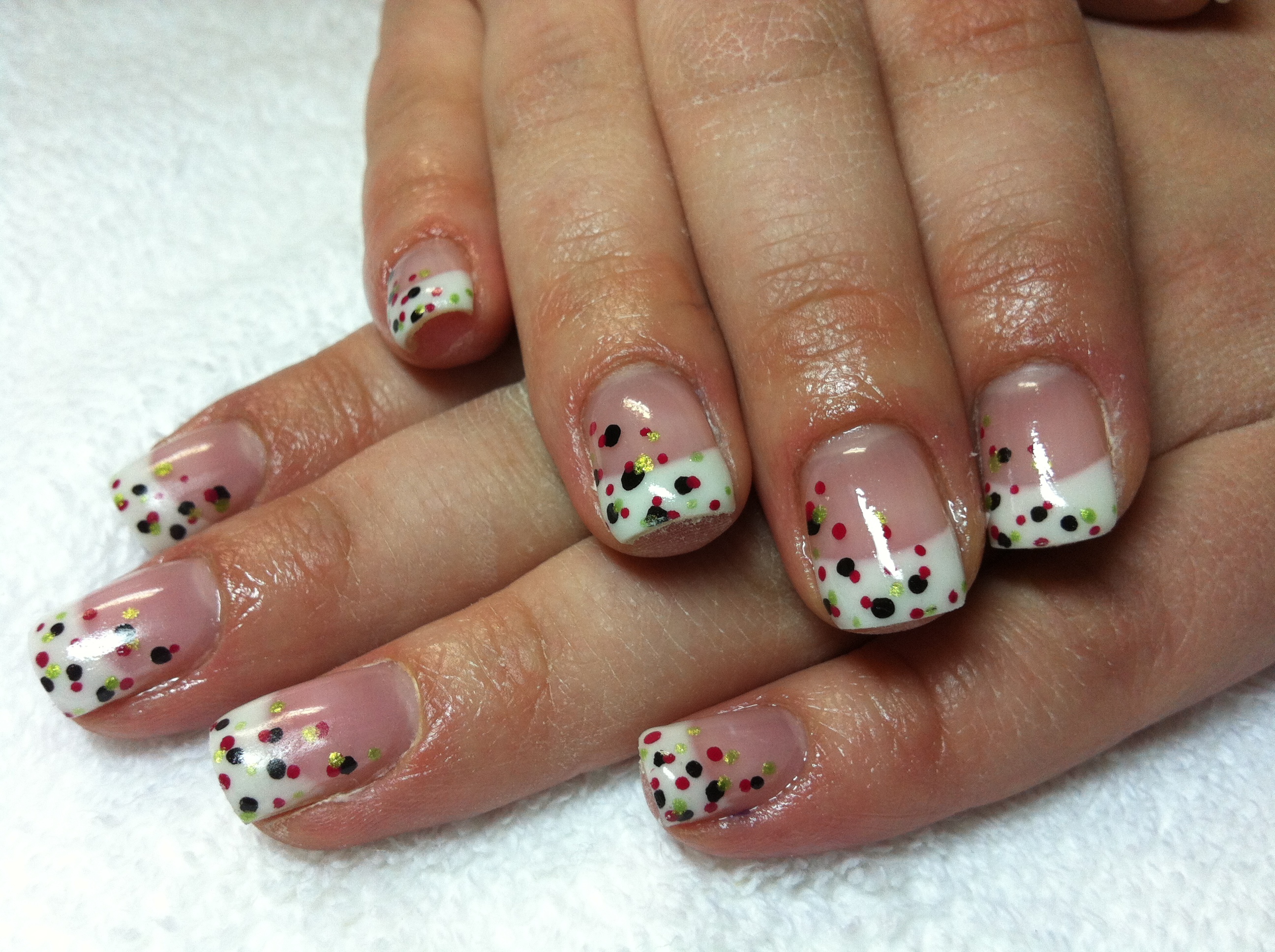 Acrylic French Tip Nail Designs