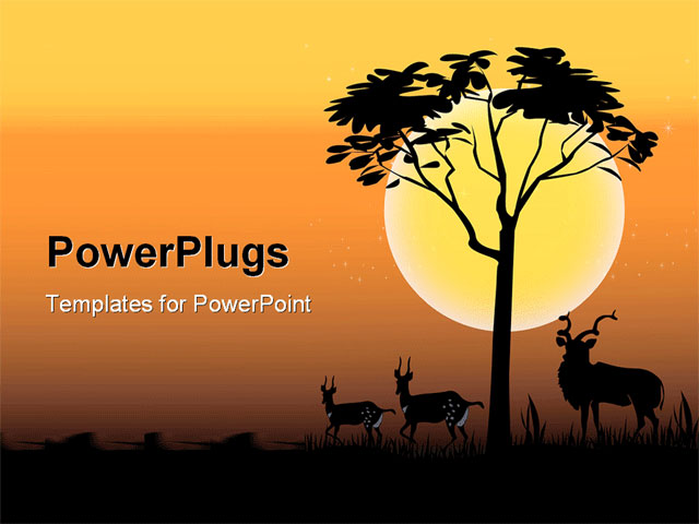 African Animals PowerPoint Templates African Animals PowerPoint Templates
