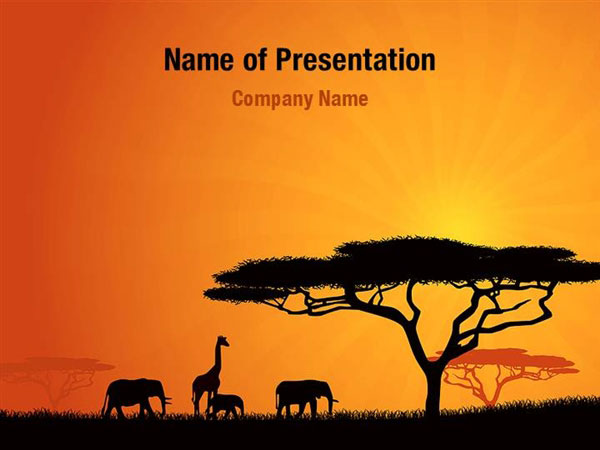 African PowerPoint Templates