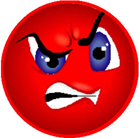 7 Angry Animated Emoticons Images