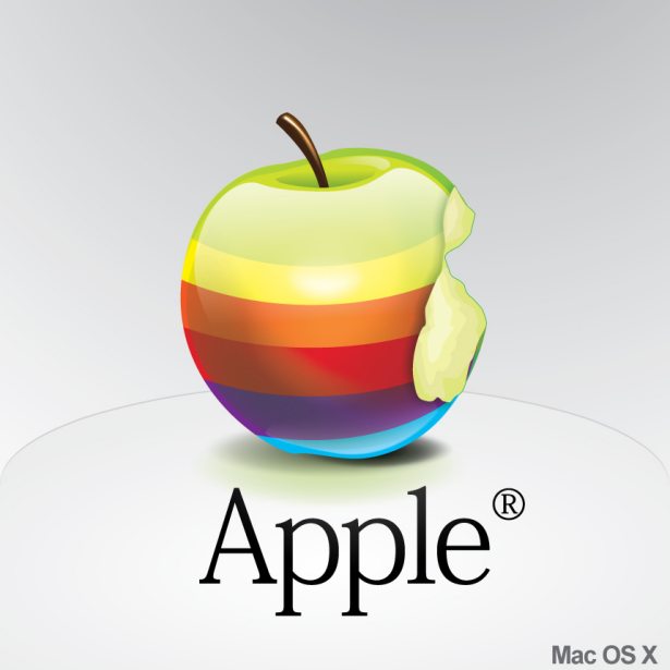 Apple Rainbow Icon