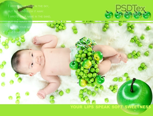 Baby Background PSD Free Download