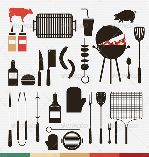 Barbecue Grill Vector