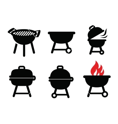 BBQ Icon Vector