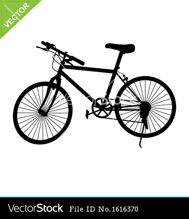 Bicycle Silhouette Vectors