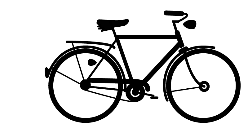 Bike Silhouette Clip Art