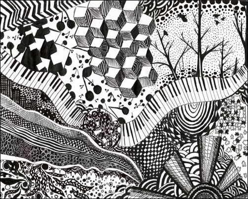 10 Cool Designs Patterns Black And White Images